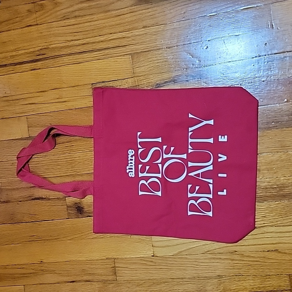 Allure Best Of Beauty Live Event NYC 2025 Red Tote Bag